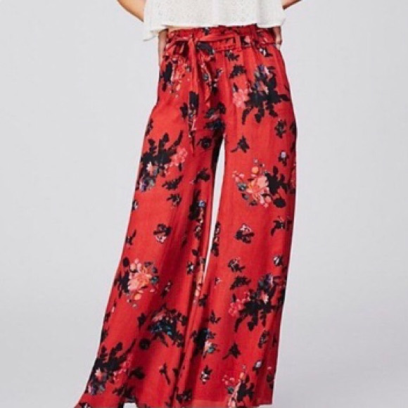 NWOT Free People One Large Moonlight Garden Pants - Picture 5 of 12